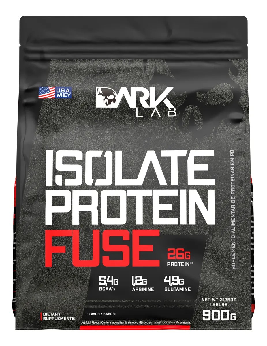 Whey Isolate Protein Fuse 900g Dark Lab | 6 Sabores