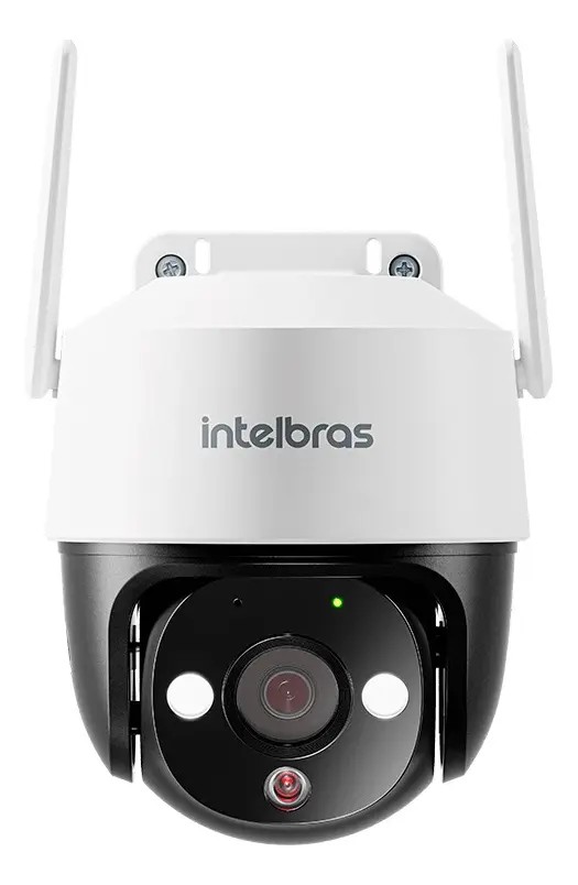 Câmera Inteligente Im7 + 3mp De Resolução Branca Intelbras