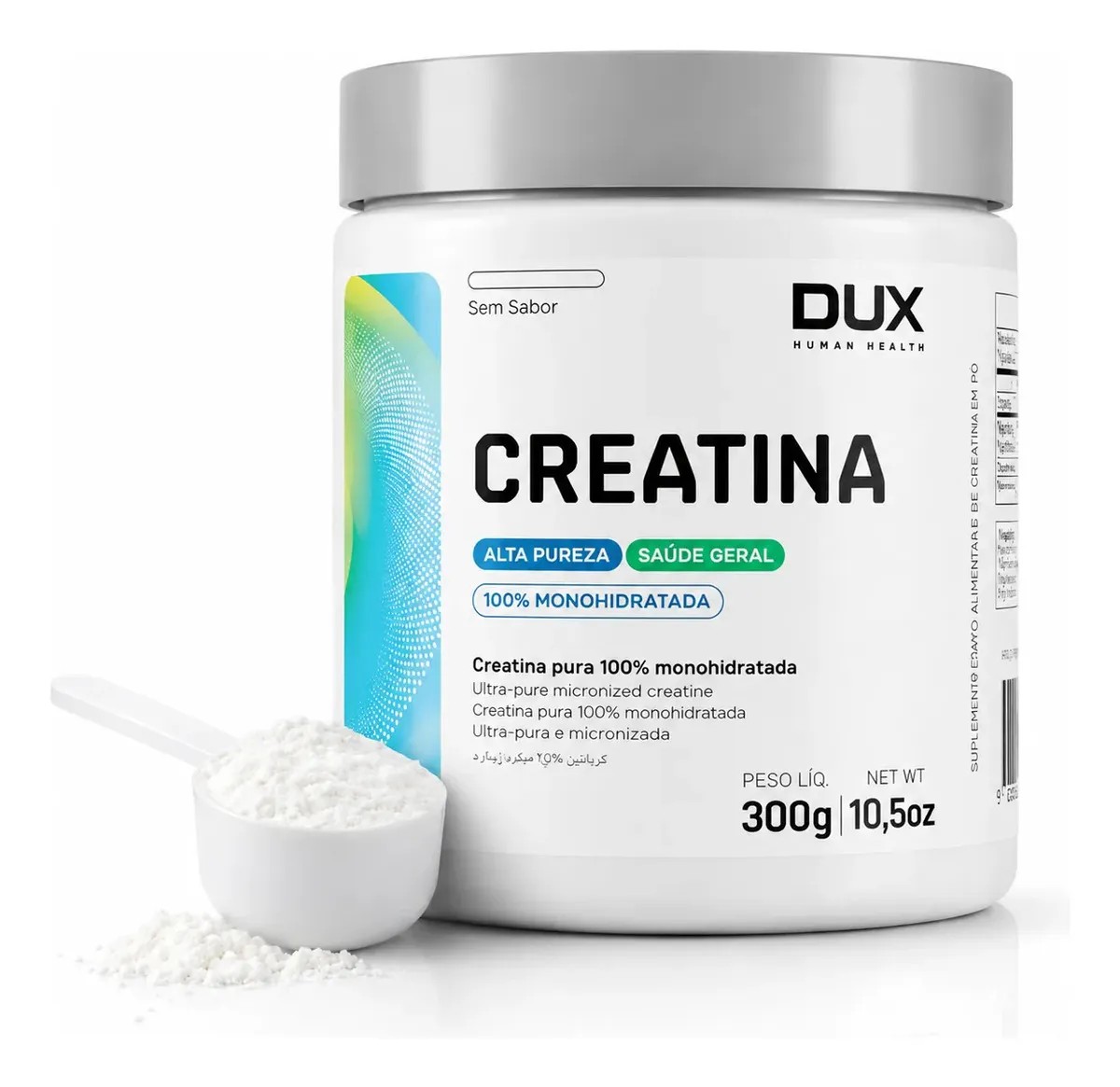 Creatina 100% Monohidratada Dux Human Health 300g