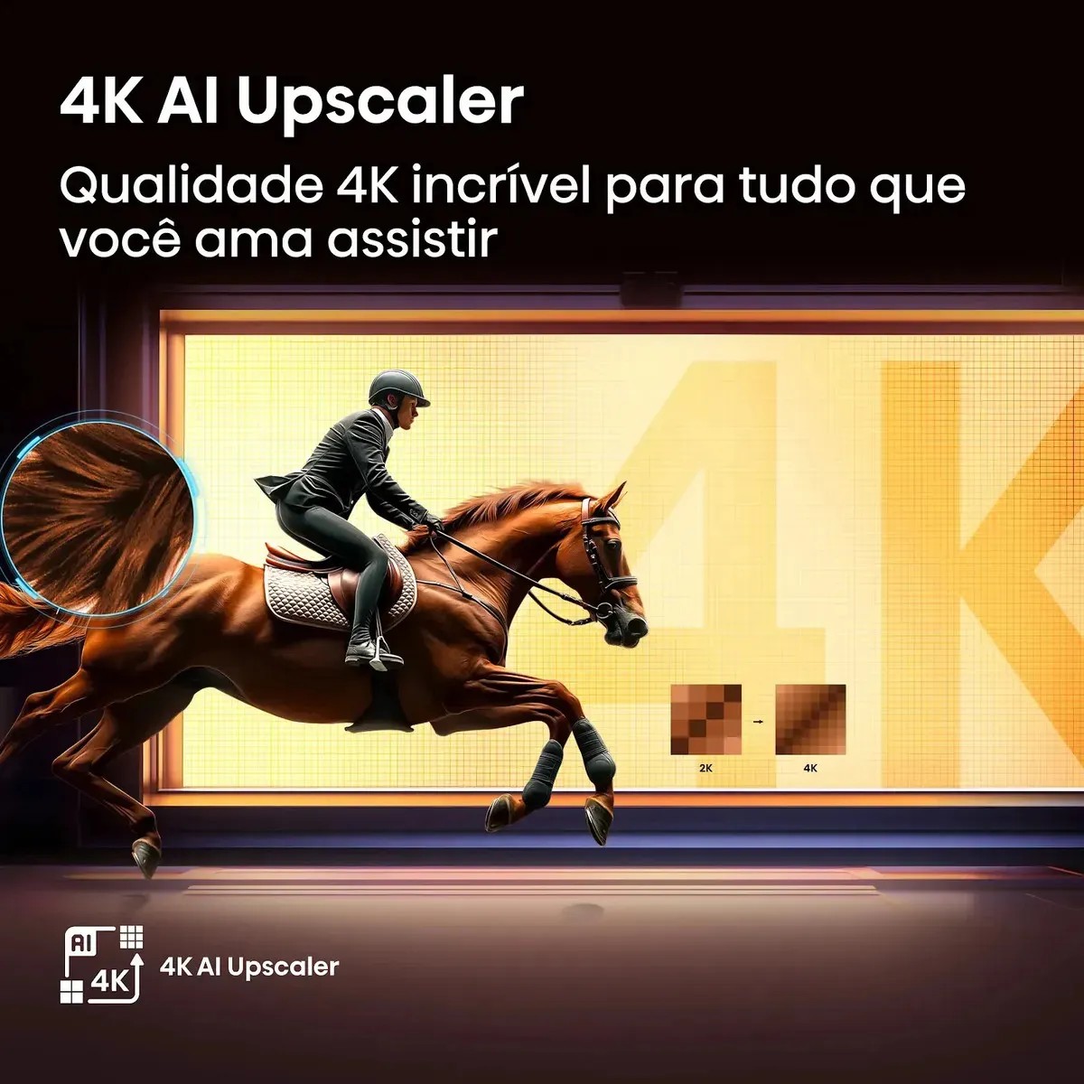 Smart TV Hisense HI-QLED 4K 55"