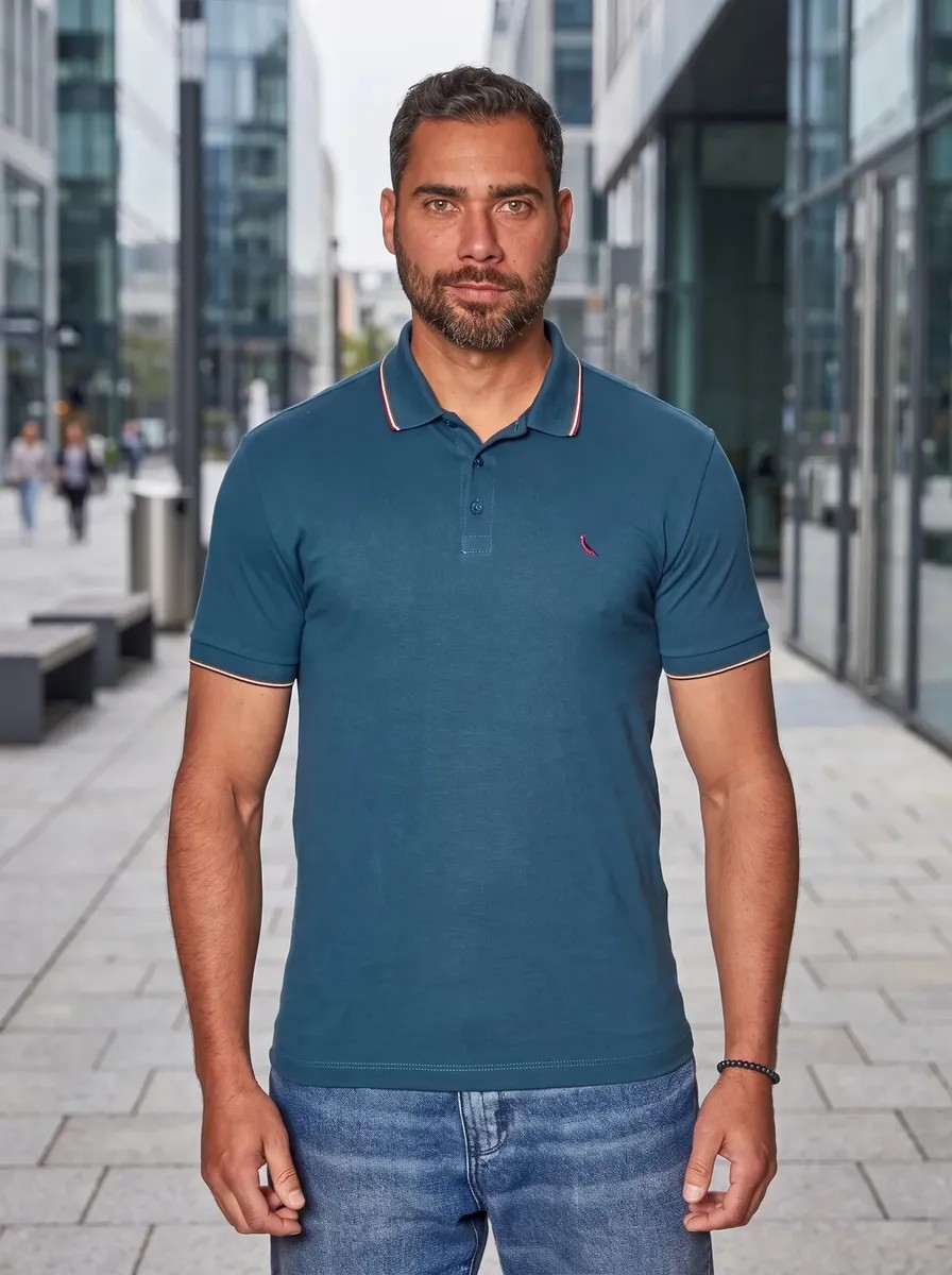 Camisa Polo Reserva Enxuto Novo Friso