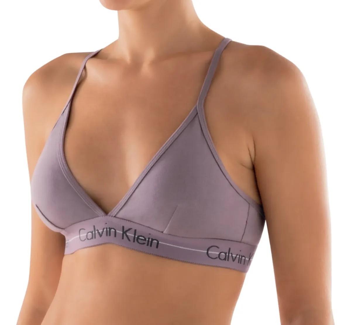 Top Nadador Calvin Klein Sem Bojo Algodão