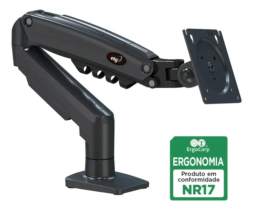 Suporte Articulado de Mesa F80N para Monitores de 17'' a 35''