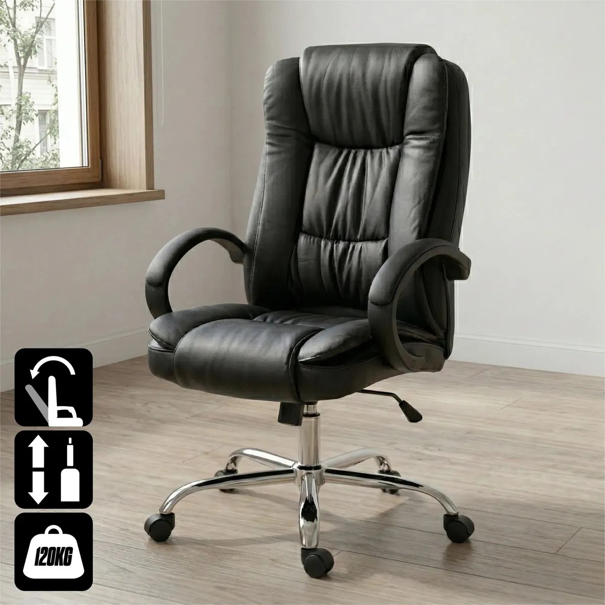Cadeira Escritório Presidente Ergonômica - K Nakasaki