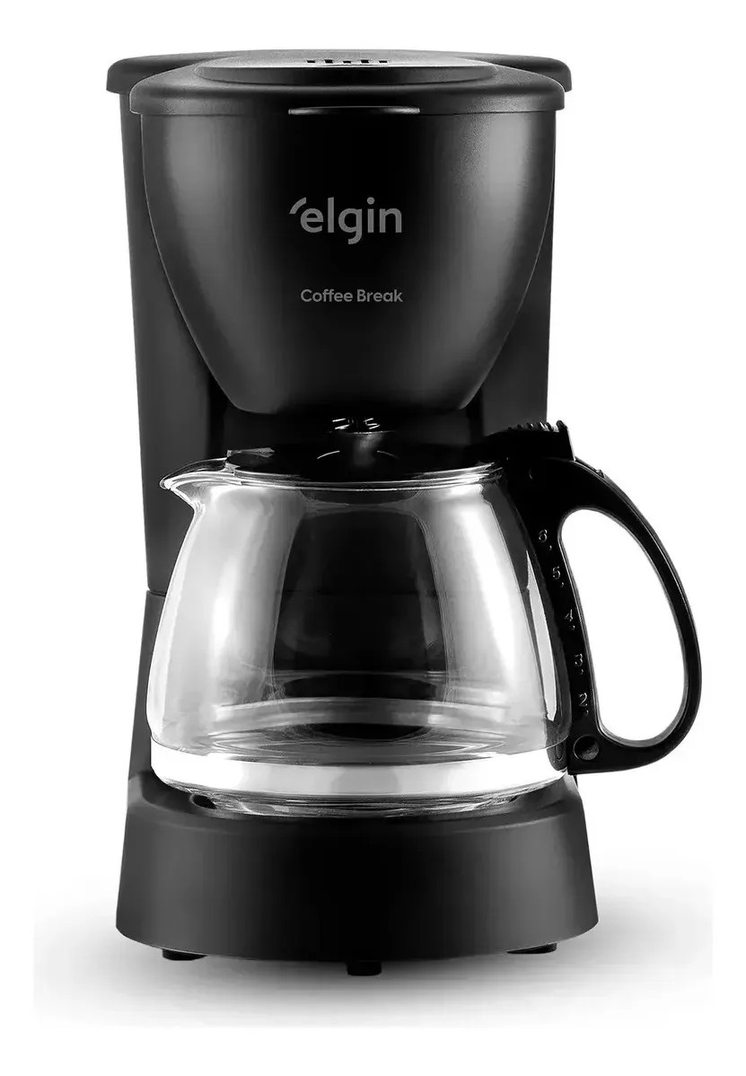 Cafeteira Elétrica 15 Xícaras Elgin Coffee Break Preta 220v