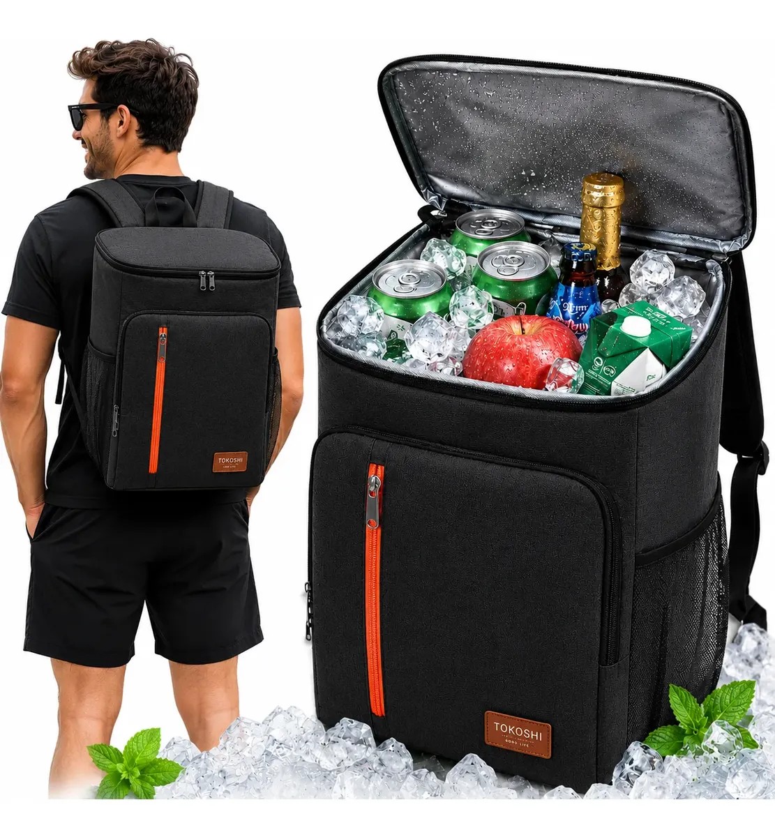 Bolsa Térmica Mochila Marmita Grande Cooler Impermeável 20 litros