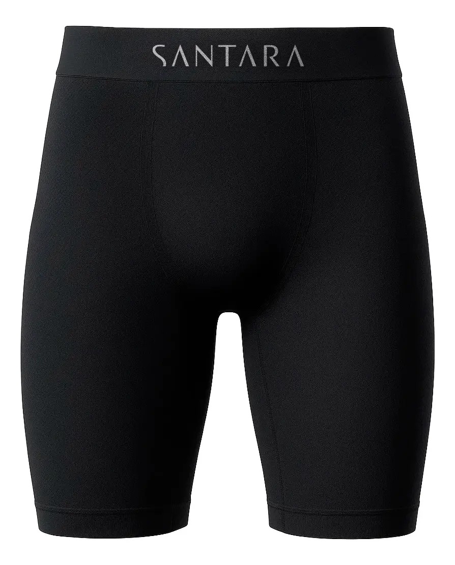 Shorts Térmico Bermuda Esportes Masculino Compressão Santara