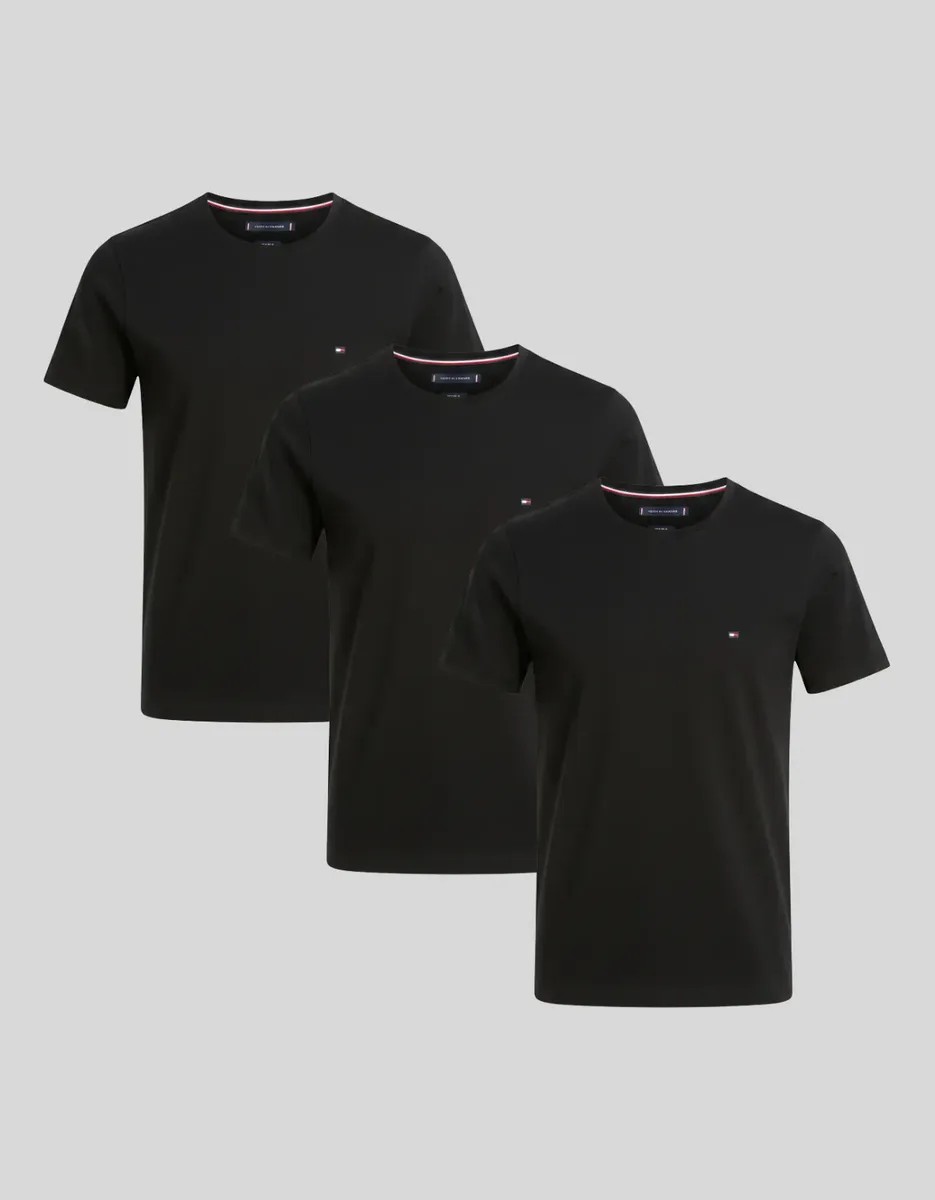 Kit 3 Camisetas Tommy Hilfiger