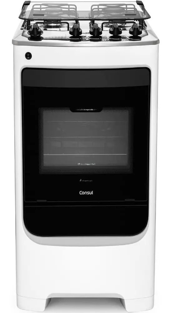 Fogão 4 Bocas CFO4NAB Branco com Acendimento Automático Bivolt Consul