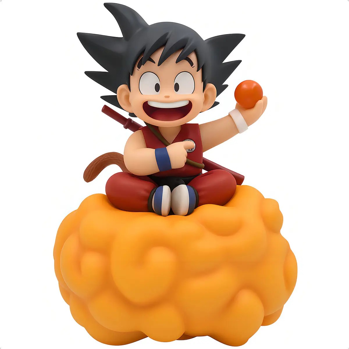 Boneco Miniatura Son Goku Nuvem
