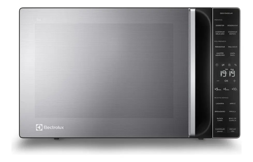 Micro-ondas Electrolux 36L Inox Efficient 220V