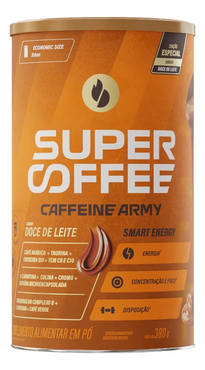 SuperCoffee Caffeine Army Economic Size 380g