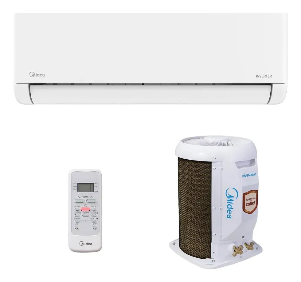 Ar Condicionado Split Inverter Midea Airvolution 12000 BTUs
