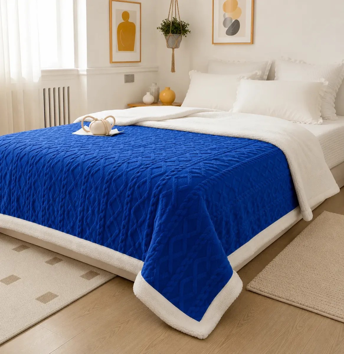 Cobertor Manta De Casal Sherpa 2,00x1,80 (várias cores)