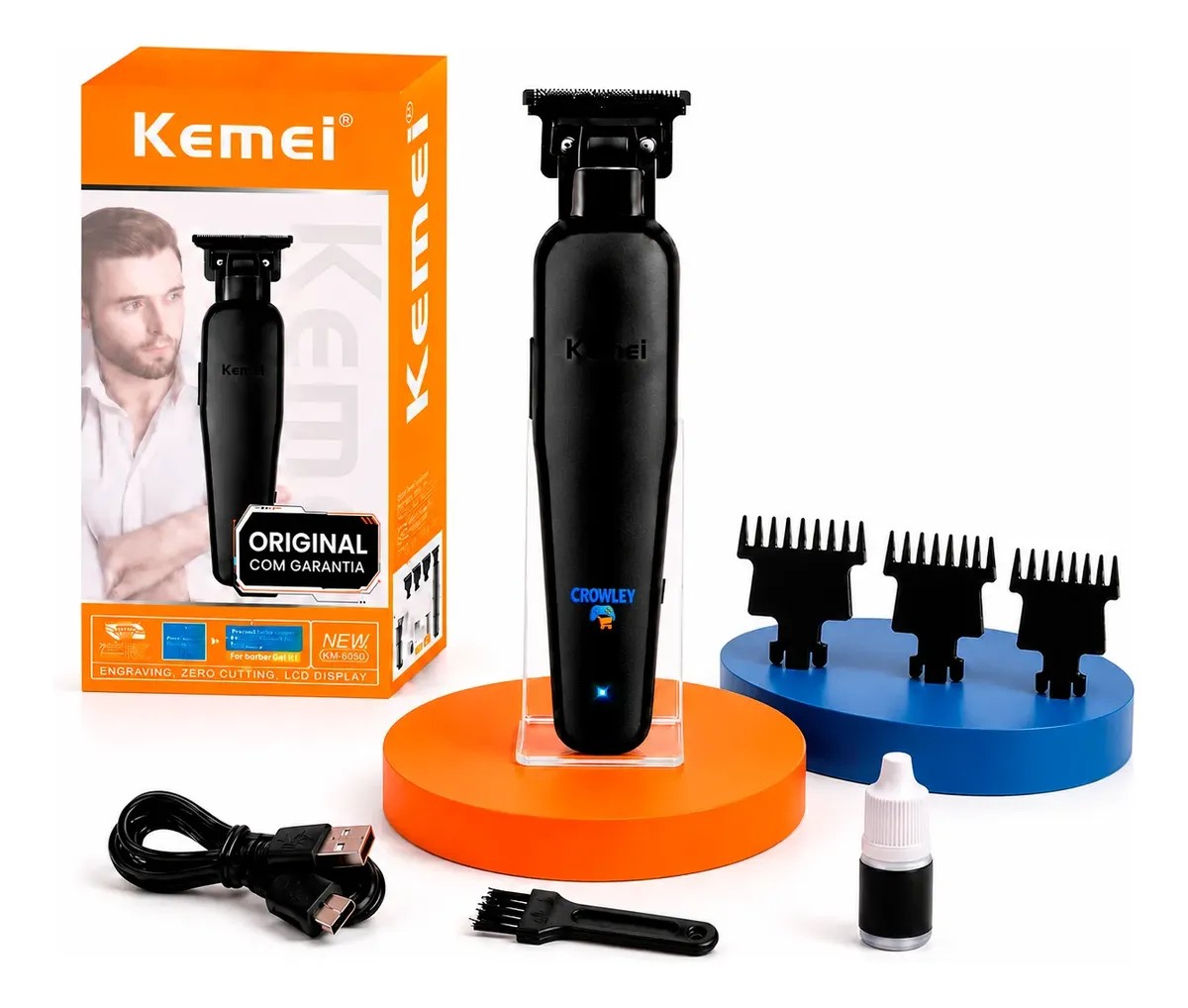 Máquina de Acabamento Kemei KM-2299