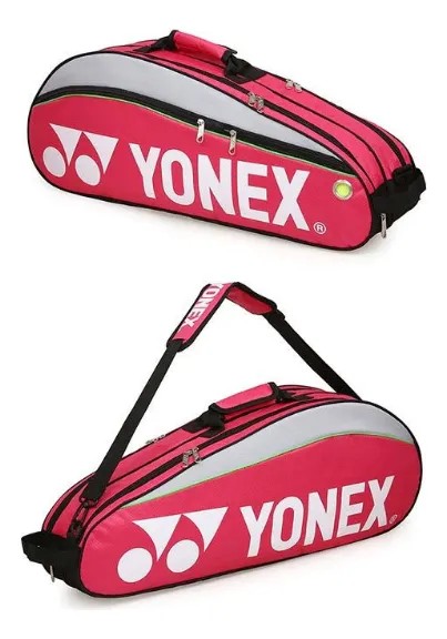 Raqueteira Tenis Esportiva Yonex Vermelho