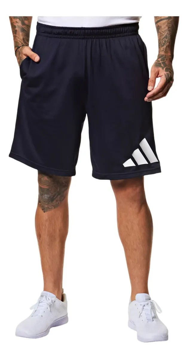 Short De Treino Masculino Logo adidas