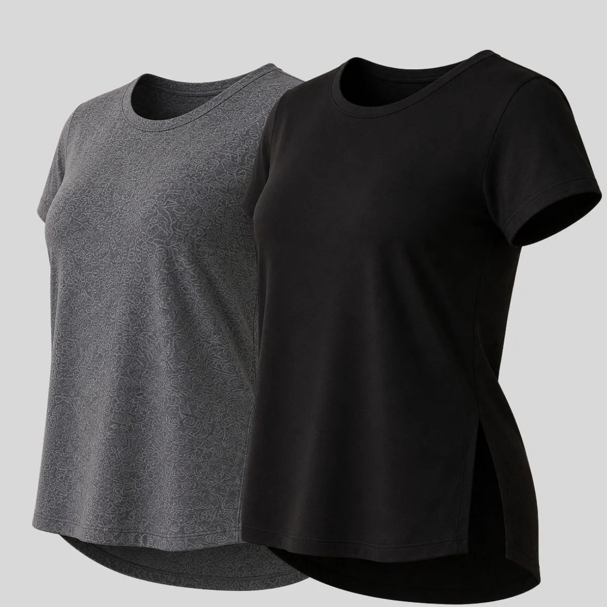 Kit2 Blusa Tapa Bumbum Dryfit Cobre Legging Academia Fitness