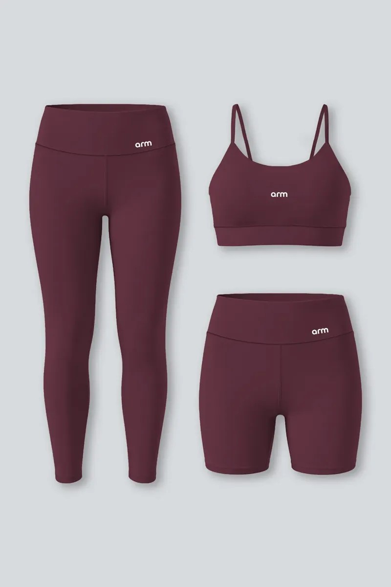 Kit Conjunto ARM (Top + Legging + Short)