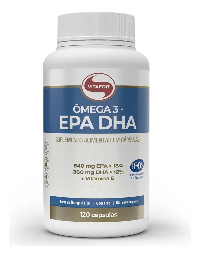 Ômega 3 Epa Dha 120 Cápsulas - Vitafor
