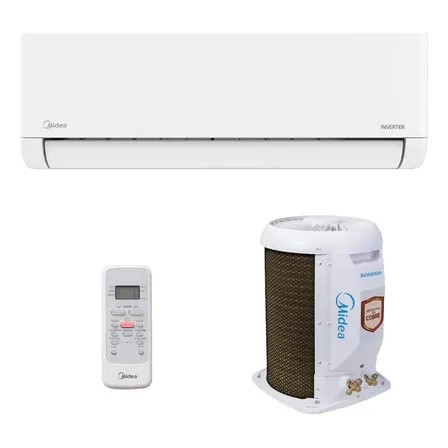 Ar Split Inverter 12000 Midea Airvolution Lite Frio 38TBVCA12M5 42EBVCA12M5
