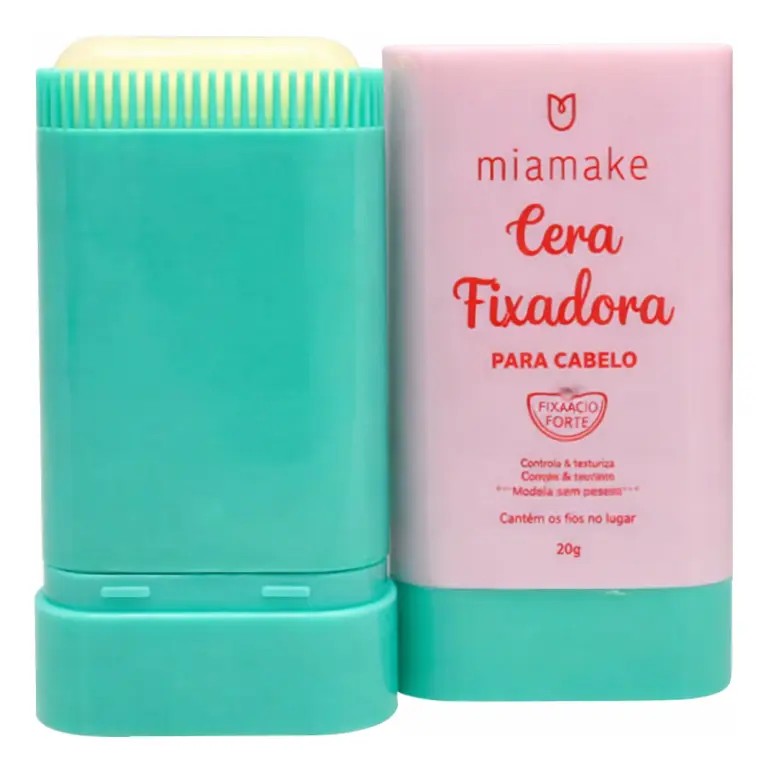 Mia Make Cera Fixadora Para Cabelo Com Fragância De Melância