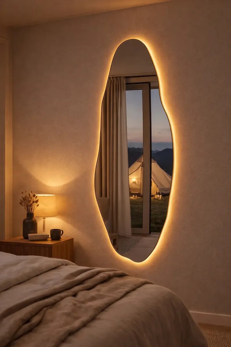 ESPELHO COM LED PRA SUA CASA
