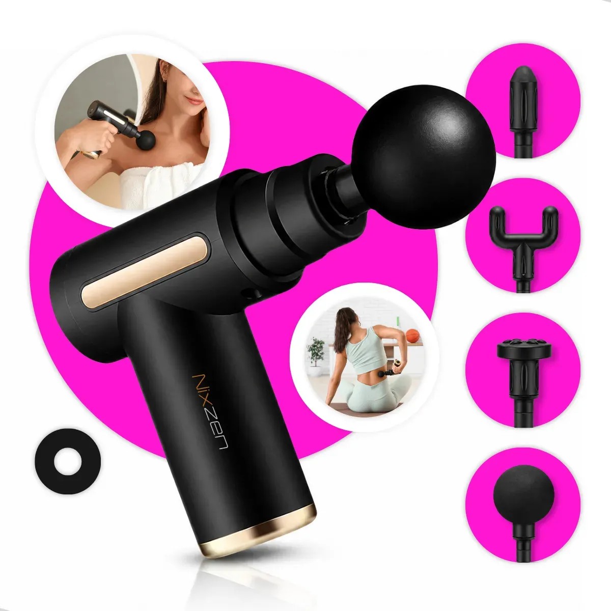 MASSAGEADOR QUE ALIVIA DORES E RELAXA MÚSCULOS TENSOS