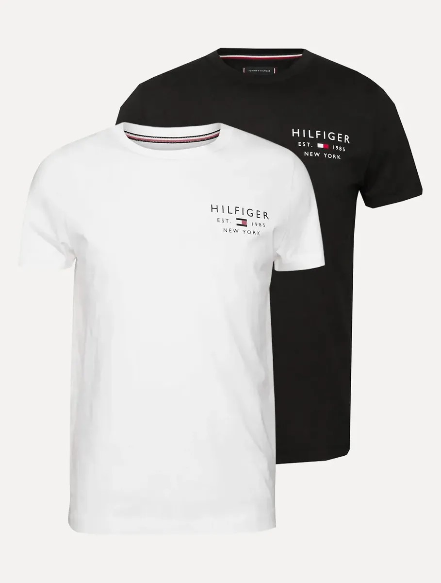 Kit 2 Camisetas Tommy Hilfiger Brand Love Small