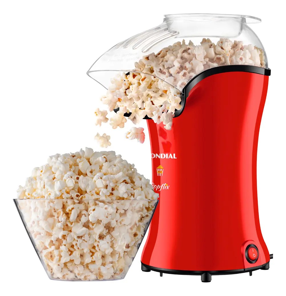 Pipoqueira Mondial Popflix PP-03! Sua pipoca rápida e gostosa! ✨