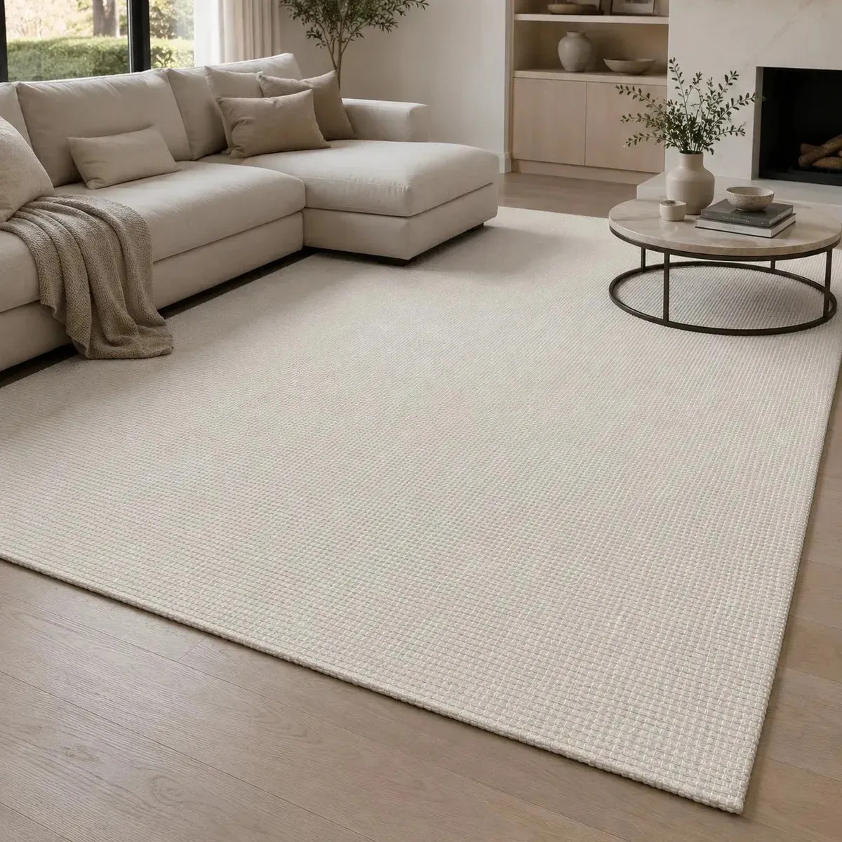 Tapete Boho 300x250 Algodão Antiderrapante. Conforto e estilo! ✨️