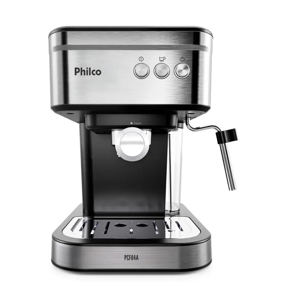Cafeteira Expresso Philco Pcf04a 1,2l E Aquecedor De Xícaras preto 127V