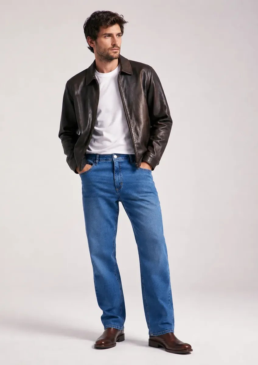 Calça Jeans Reta Hering