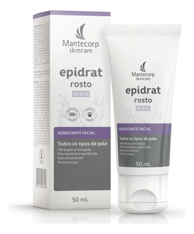 Hidratante Facial Epidrat Acqua 50ml - Mantecorp Skincare