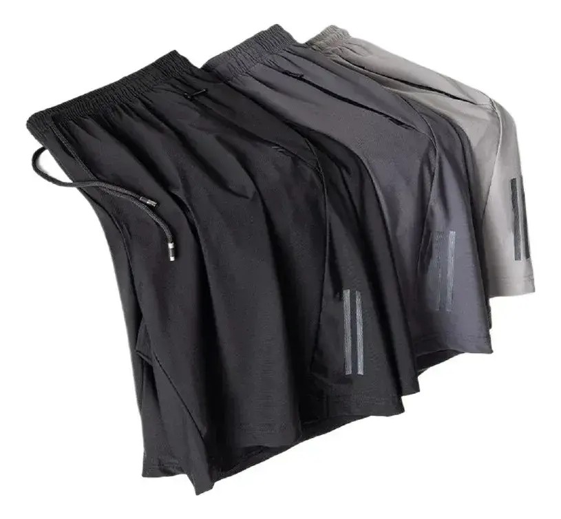 Kit 3 Bermudas Secagem Rápida