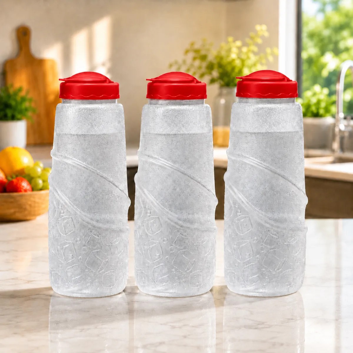 Jarra Vidro Borossilicato 1,4L Tampa Inox