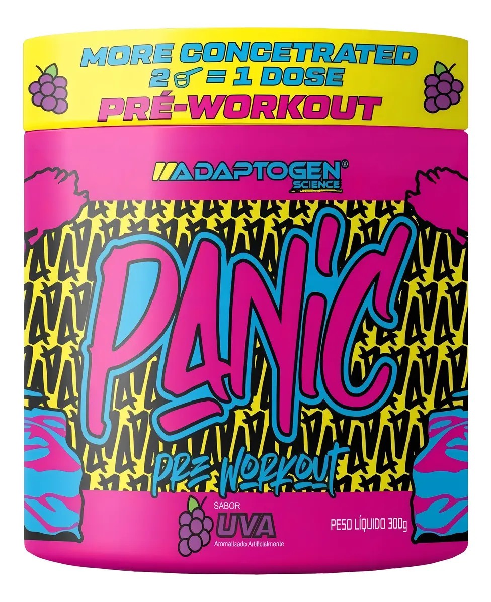 Panic Pré-treino 300g Adaptogen