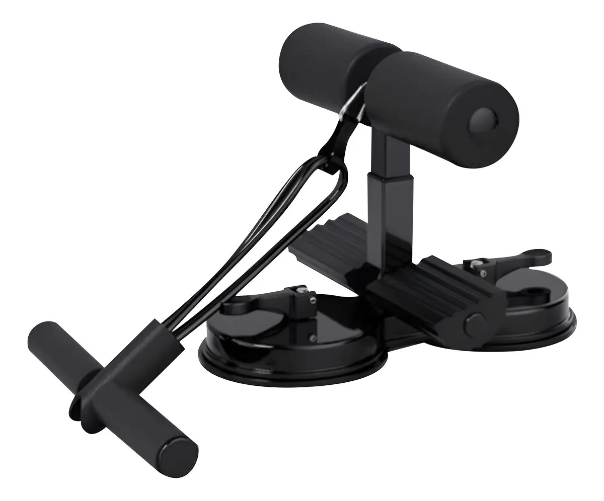 Aparelho Abdominal Suporte Pé Exercicios Academia Abdominal Preto
