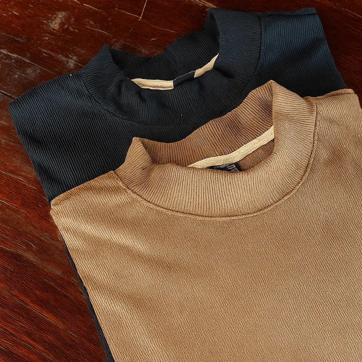 Kit 2 Camisetas Oversized Masculina Texturizado Premium Kit 2 Over Preto E Moca Moouse G