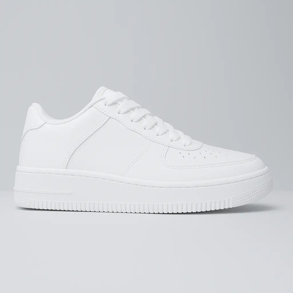 Tênis Casual Branco Masculino Feminino Academ Skate Sneakers