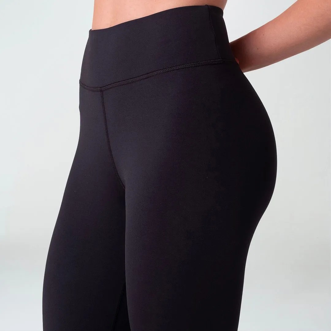 Legging Fila Feminina Flat Life Ii Preto/vermelho/branco Liso G