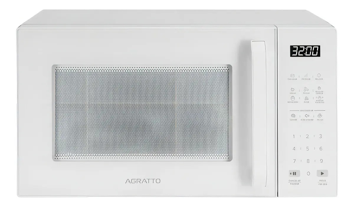 Micro-ondas Agratto 32 Litros Branco Amic02bn-01 1400w