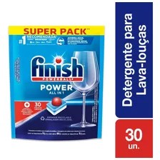 Detergente para Lava Louças Finish Powerball 30 unidades