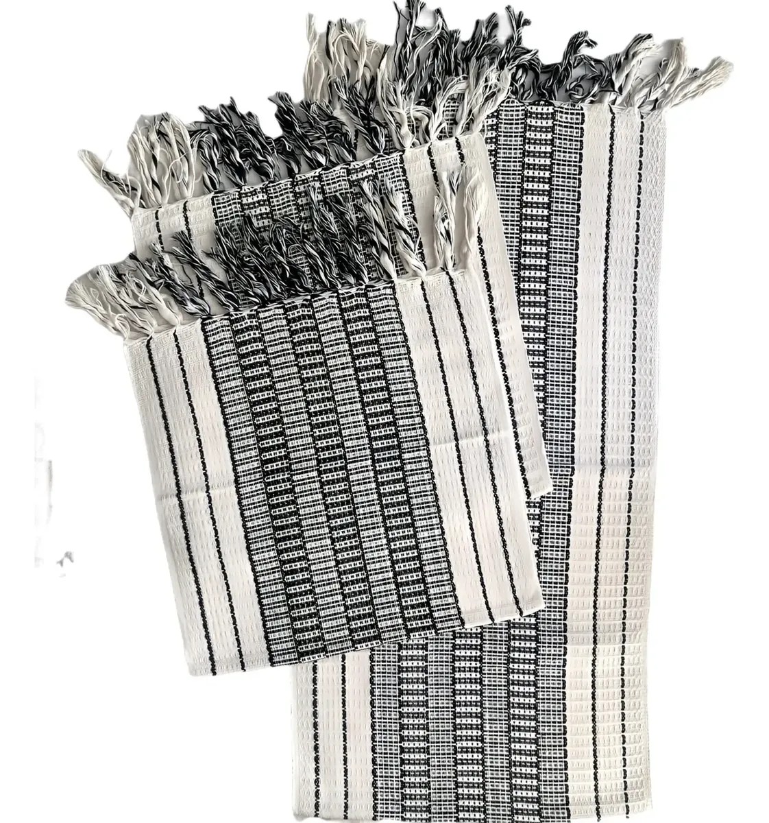 Kit 3 Tapetes Para Cozinha Passadeira Geométrica Escandinava