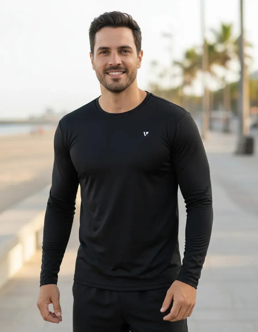 Camisa Térmica Voker Segunda Pele Proteção Solar Uv Dry Fit
