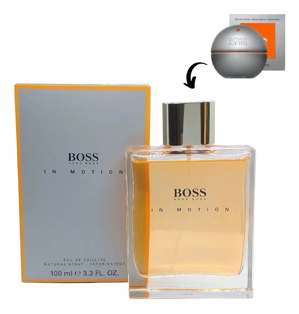 Boss In Motion 90ml Edt Perfume Hugo Boss Masculino 90 Ml