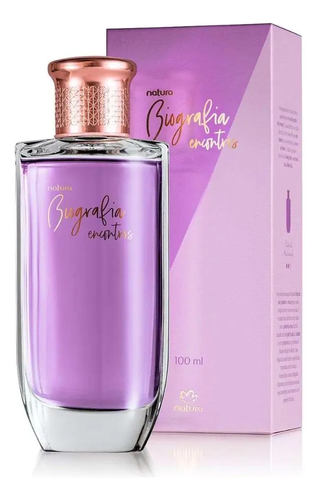 Perfume Biografia Encontros Natura Feminino 100ml