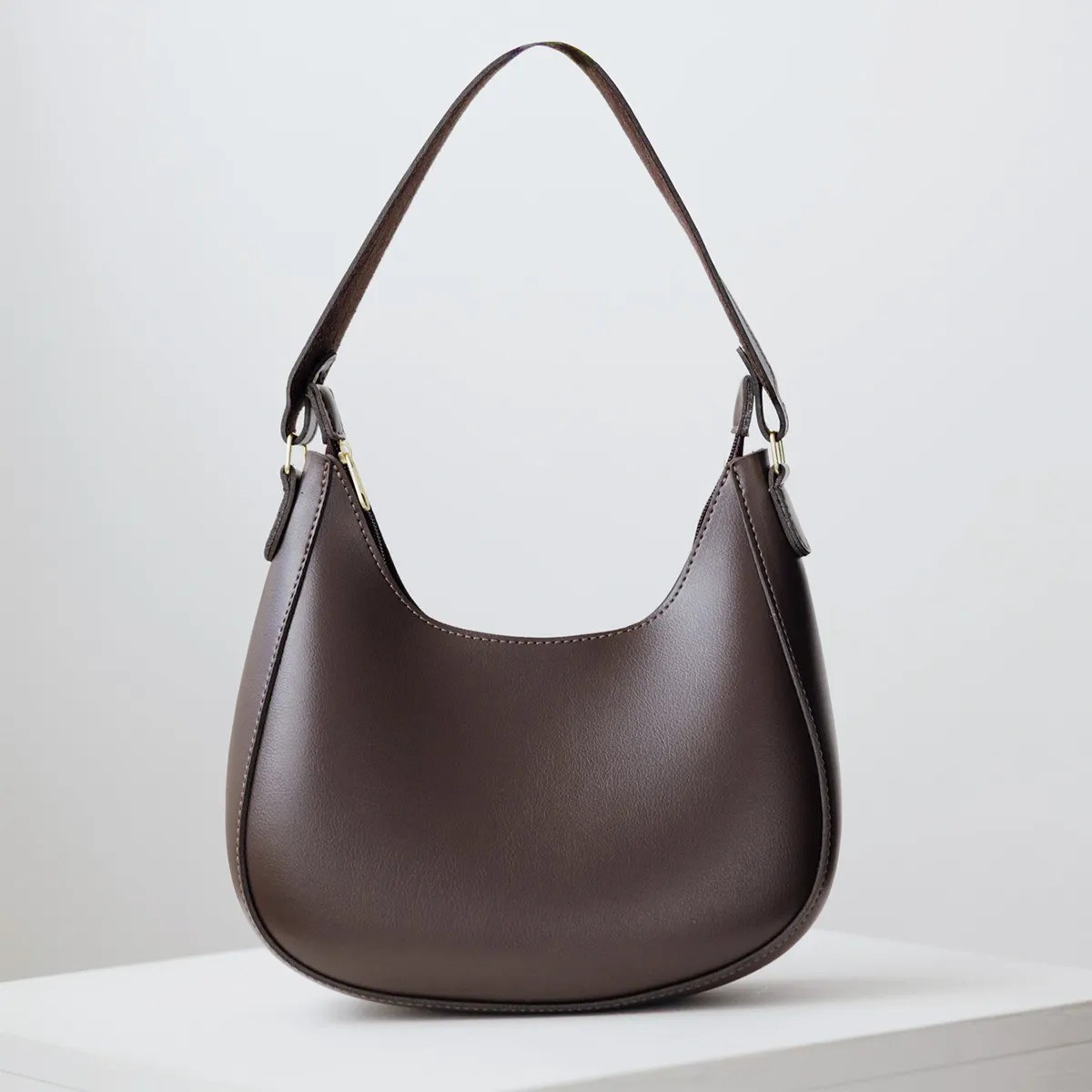Bolsa Feminina Baguete Espaçosa De Ombro Estilosa Casual