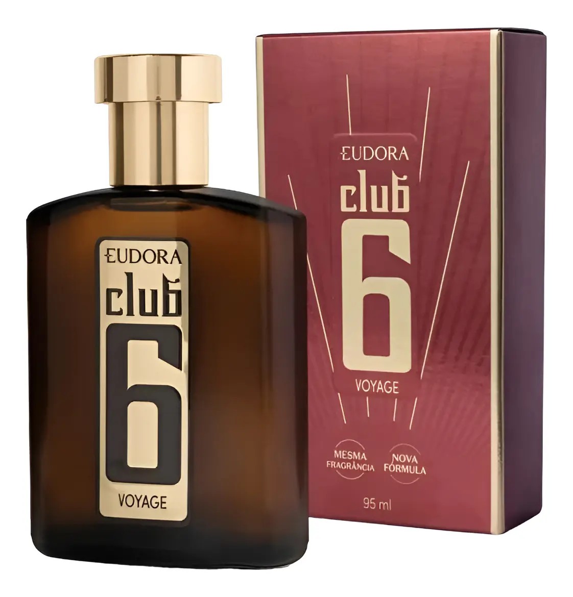 Club 6 Voyage Eudora Deo Colônia 95ml Com