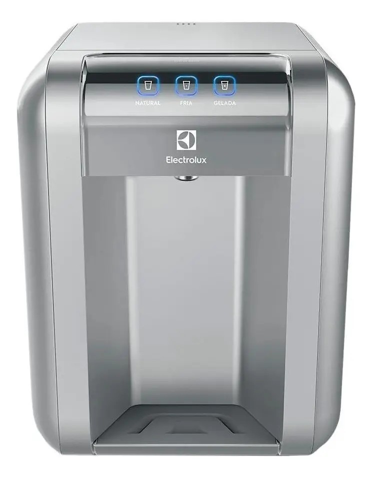 Purificador De Água Electrolux Gelada/fria/natural Pe11x Bivolt Prateado